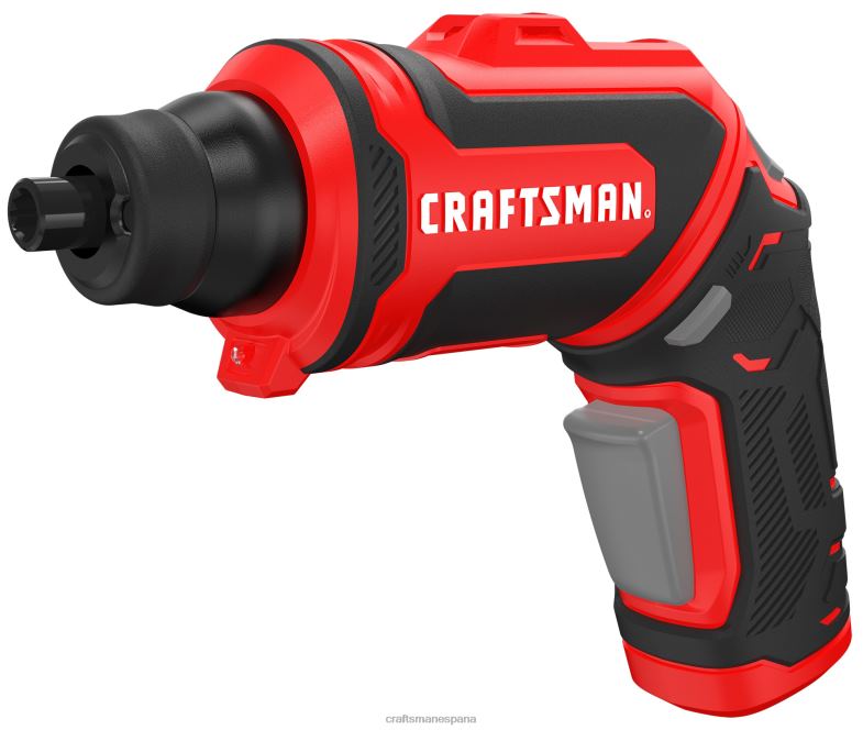 CRAFTSMAN Destornillador inalámbrico de 4 voltios y 1/4 de pulgada (1 batería incluida y cargador incluido) Herramientas eléctricas 4DTRH152