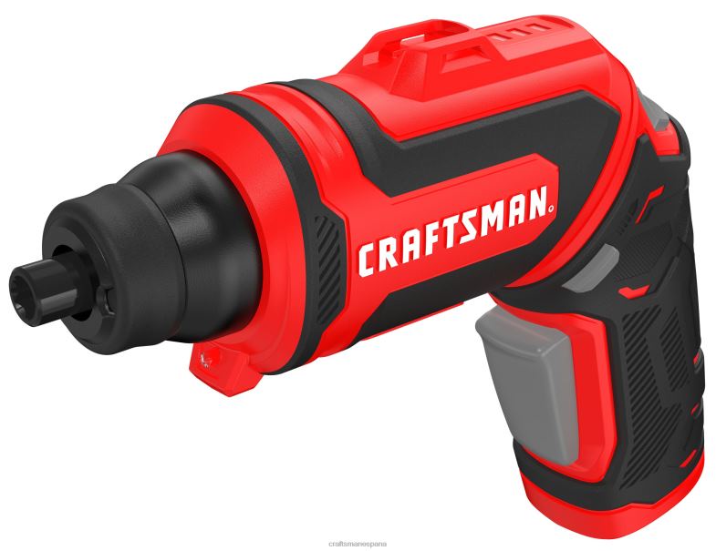 CRAFTSMAN Destornillador inalámbrico de 4 voltios y 1/4 de pulgada (1 batería incluida y cargador incluido) Herramientas eléctricas 4DTRH152