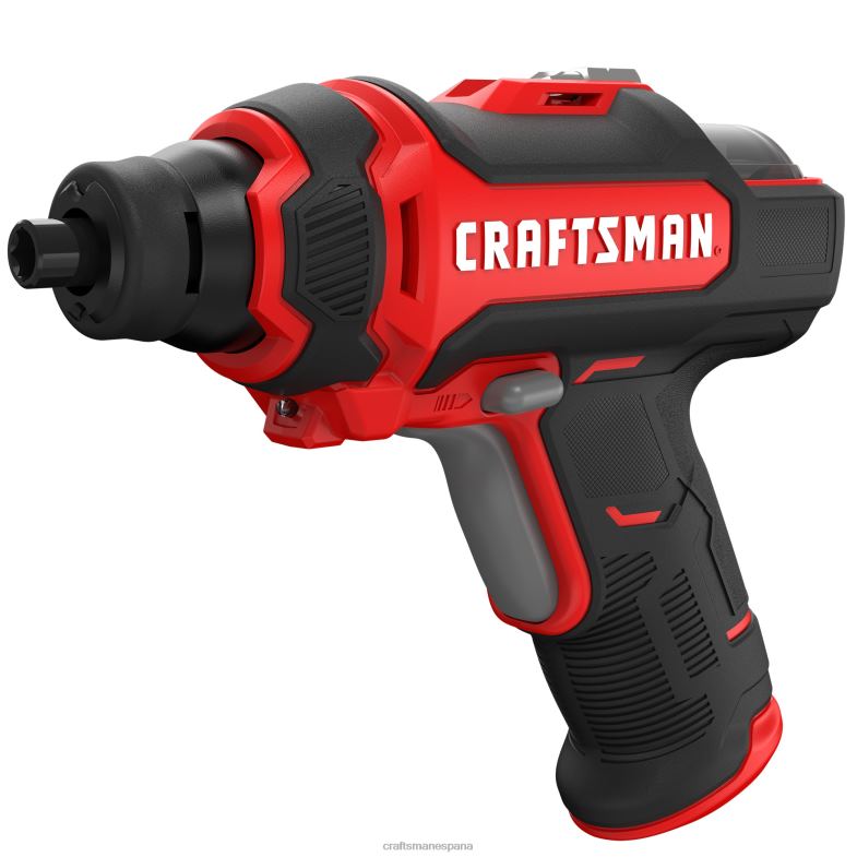 CRAFTSMAN Destornillador inalámbrico de 4 voltios y 1/4 de pulgada (1 batería incluida y cargador incluido) Herramientas eléctricas 4DTRH154