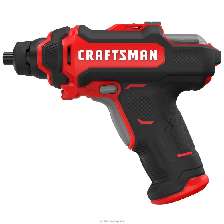 CRAFTSMAN Destornillador inalámbrico de 4 voltios y 1/4 de pulgada (1 batería incluida y cargador incluido) Herramientas eléctricas 4DTRH154