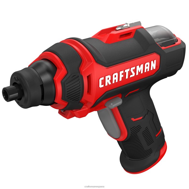 CRAFTSMAN Destornillador inalámbrico de 4 voltios y 1/4 de pulgada (1 batería incluida y cargador incluido) Herramientas eléctricas 4DTRH154