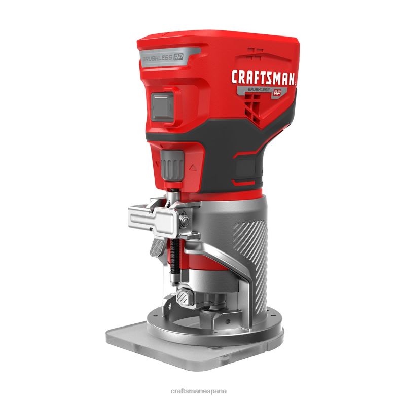 CRAFTSMAN Enrutador inalámbrico fijo sin escobillas de velocidad variable de 1/4 de pulgada (herramienta básica) Herramientas eléctricas 4DTRH97