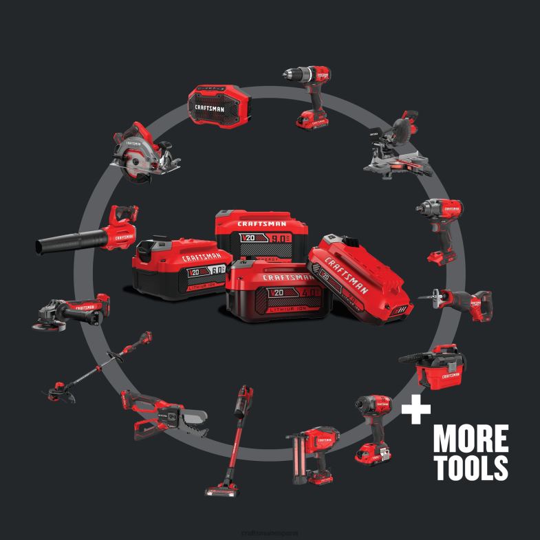 CRAFTSMAN Herramienta rotativa multipropósito inalámbrica de velocidad variable de 20 voltios como máximo Herramientas eléctricas 4DTRH19