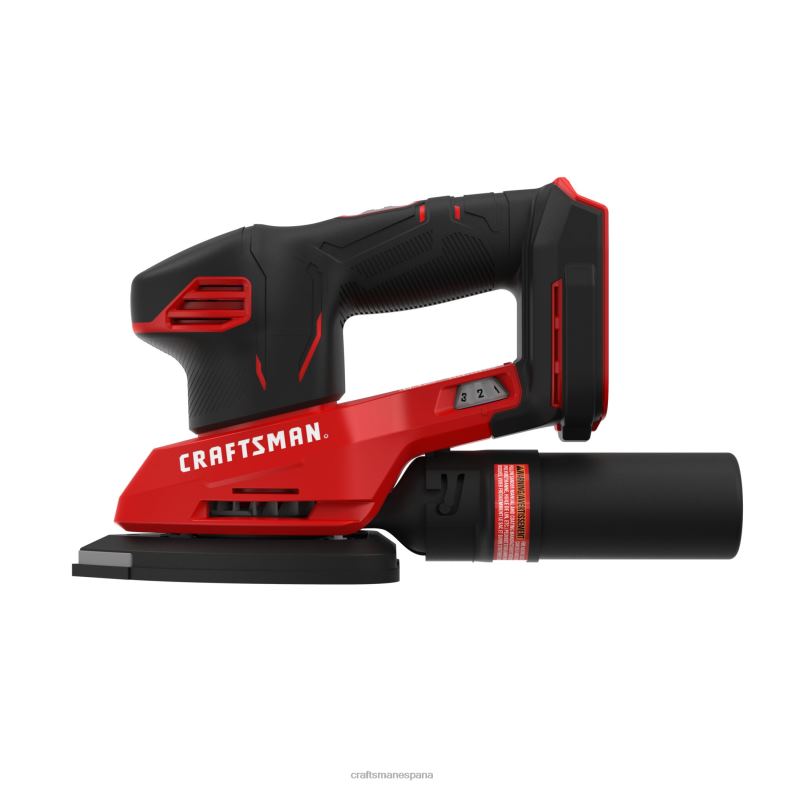 CRAFTSMAN Lijadora de detalles inalámbrica de 20 voltios con gestión del polvo Herramientas eléctricas 4DTRH76