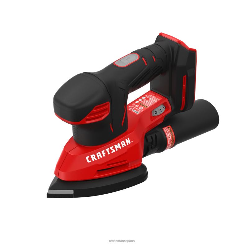 CRAFTSMAN Lijadora de detalles inalámbrica de 20 voltios con gestión del polvo Herramientas eléctricas 4DTRH76