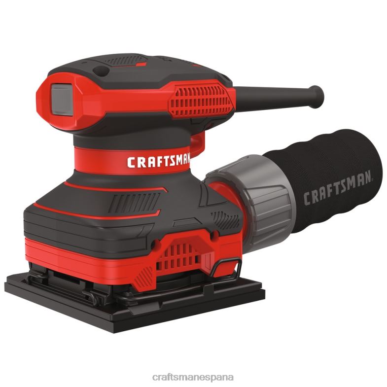 CRAFTSMAN Lijadora de láminas con cable de 120 voltios y 2 amperios con control de polvo Herramientas eléctricas 4DTRH74