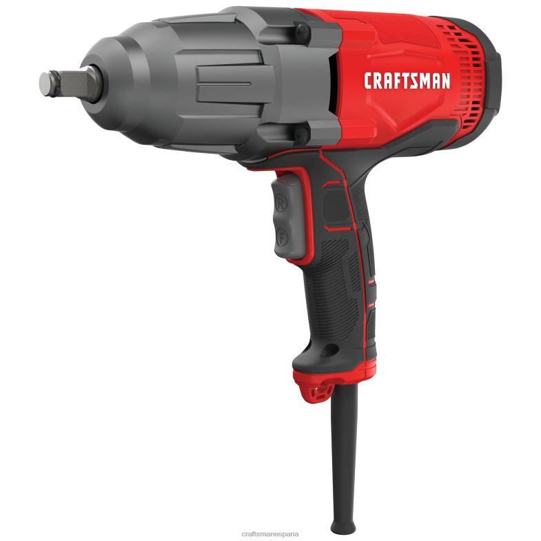 CRAFTSMAN Llave de impacto con cable con accionamiento de 1/2 pulgada y velocidad variable de 75 amperios Herramientas eléctricas 4DTRH133