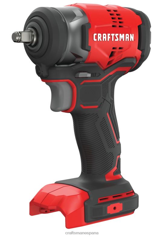 CRAFTSMAN Llave de impacto inalámbrica v20 de 20 voltios y velocidad variable máxima con accionamiento de 3/8 de pulgada (herramienta básica) Herramientas eléctricas 4DTRH51