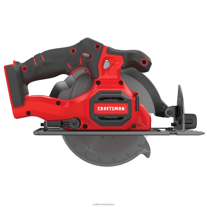 CRAFTSMAN Sierra circular compacta inalámbrica v20 de 20 voltios máx de 6-1/2 pulgadas (herramienta básica) Herramientas eléctricas 4DTRH28