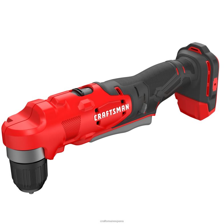 CRAFTSMAN Taladro inalámbrico de ángulo recto v20 de 20 voltios y 3/8 pulgadas Herramientas eléctricas 4DTRH113