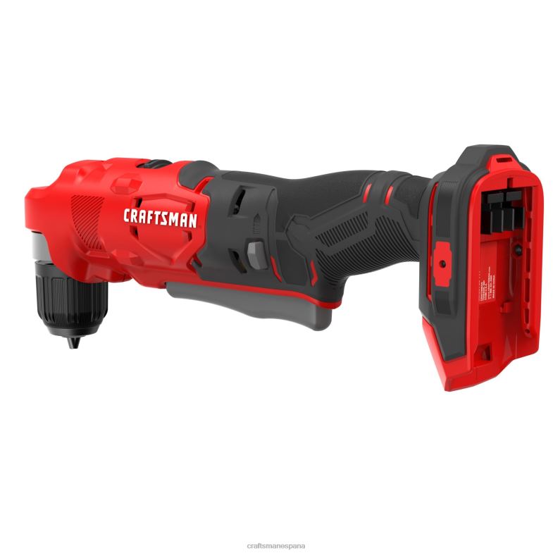 CRAFTSMAN Taladro inalámbrico de ángulo recto v20 de 20 voltios y 3/8 pulgadas Herramientas eléctricas 4DTRH113