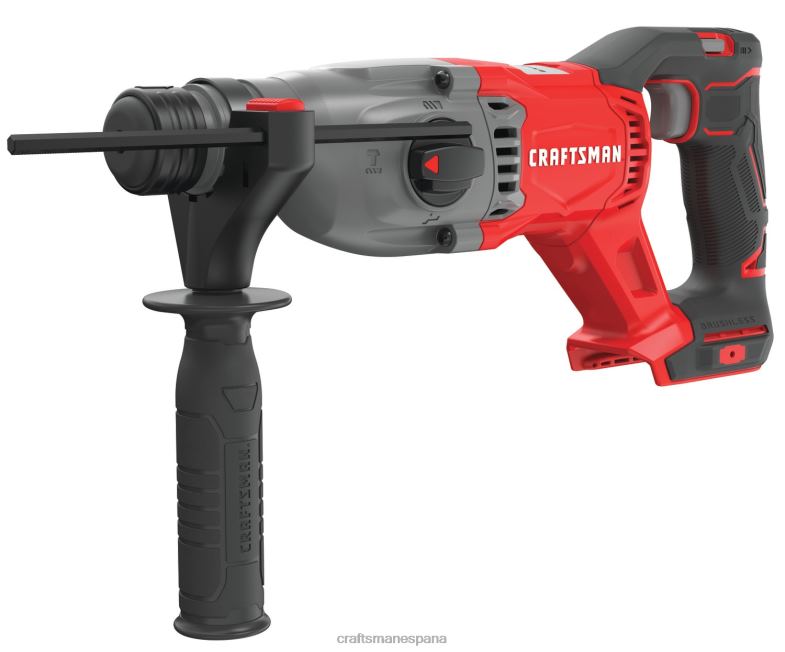 CRAFTSMAN Taladro percutor inalámbrico de velocidad variable v20 20 voltios máx 1 pulgada sds-plus (herramienta básica) Herramientas eléctricas 4DTRH106