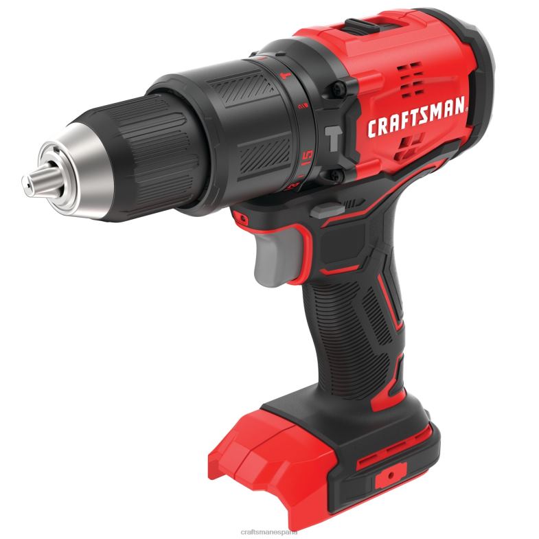 CRAFTSMAN v20 Taladro percutor inalámbrico sin escobillas velocidad variable 1/2 pulg 20 voltios amperaje máximo (herramienta básica) Herramientas eléctricas 4DTRH104