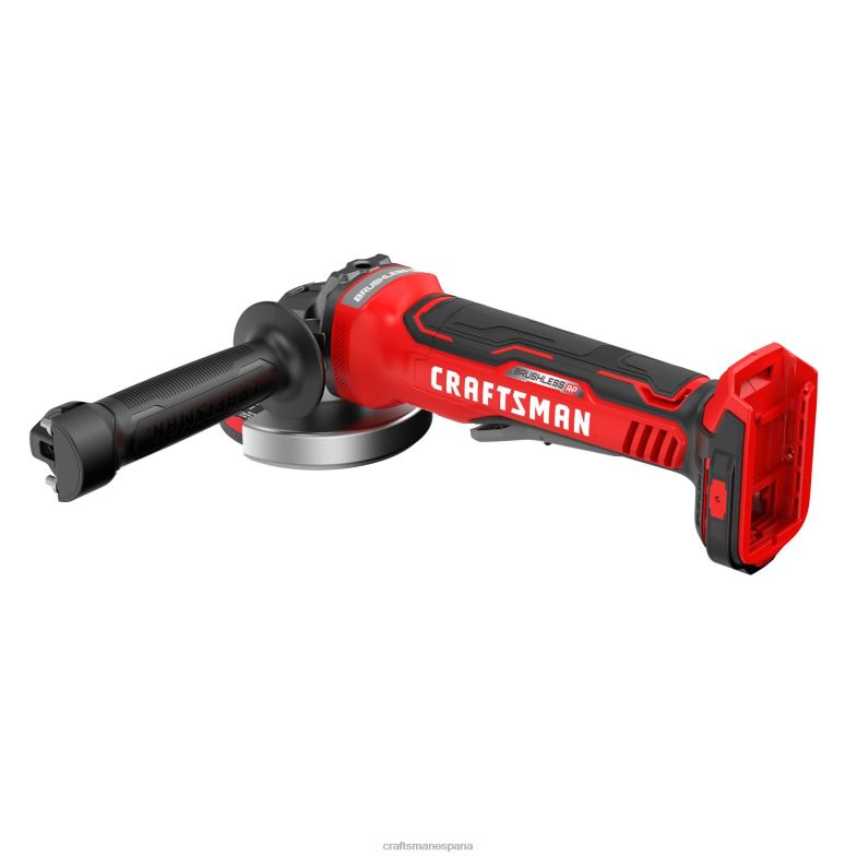 CRAFTSMAN v20 rp Amoladora angular inalámbrica sin escobillas con interruptor de paleta máx de 45 pulgadas y 20 voltios (solo herramienta) Herramientas eléctricas 4DTRH26