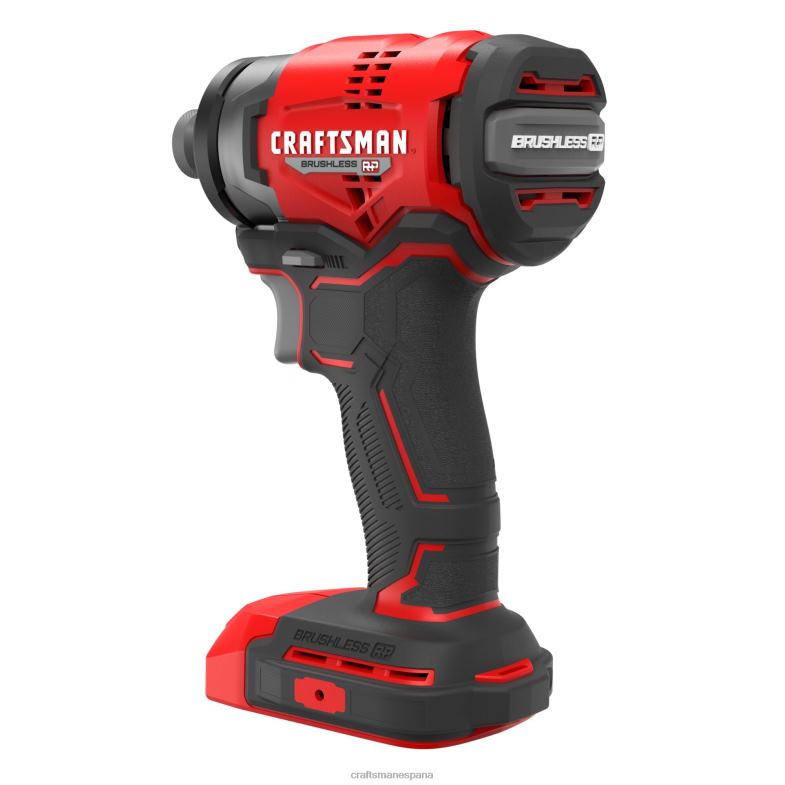 CRAFTSMAN v20 rp Atornillador de impacto inalámbrico sin escobillas de 20 voltios máx de 1/4 de pulgada Herramientas eléctricas 4DTRH114