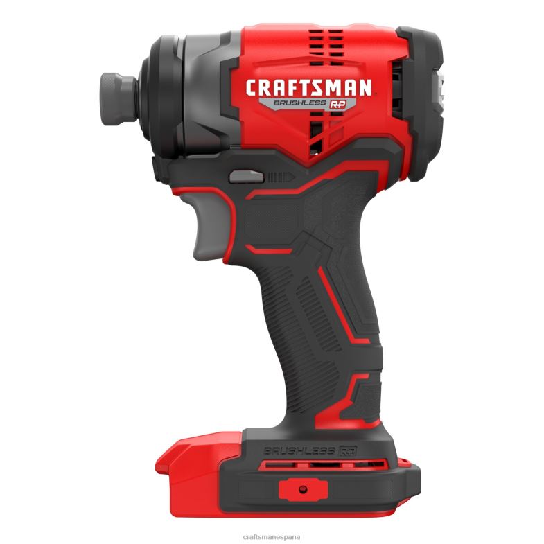 CRAFTSMAN v20 rp Atornillador de impacto inalámbrico sin escobillas de 20 voltios máx de 1/4 de pulgada Herramientas eléctricas 4DTRH114