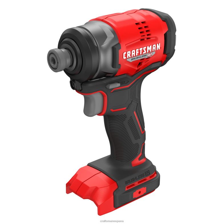 CRAFTSMAN v20 rp Atornillador de impacto inalámbrico sin escobillas de 20 voltios máx de 1/4 de pulgada Herramientas eléctricas 4DTRH114