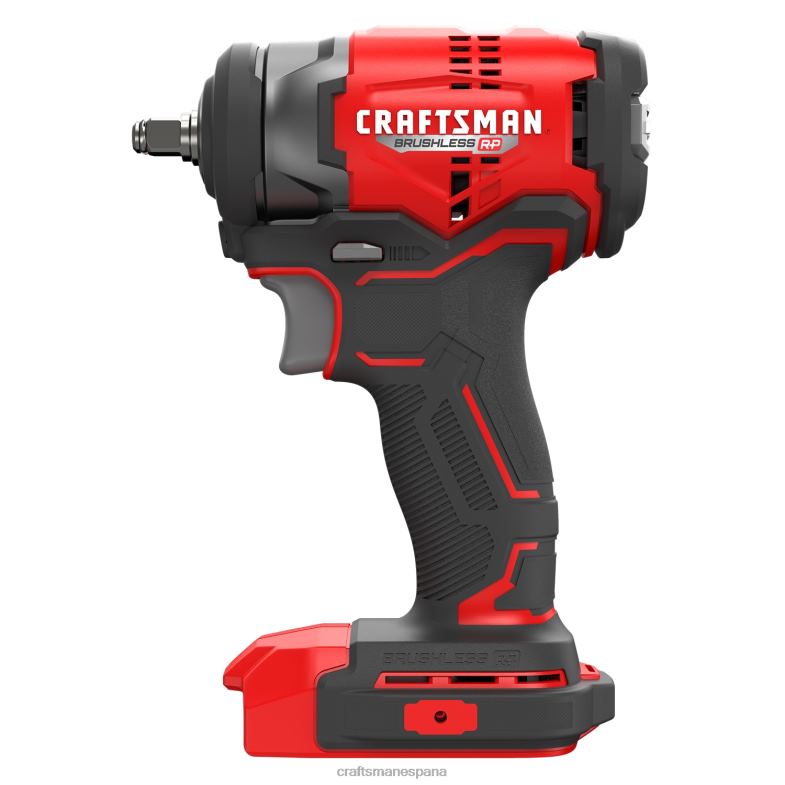 CRAFTSMAN v20 rp Llave de impacto inalámbrica con accionamiento de 3/8 pulgadas velocidad variable máxima sin escobillas 20 voltios (herramienta básica) Herramientas eléctricas 4DTRH27